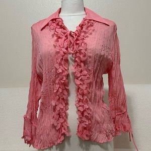 Vintage button up‎ top